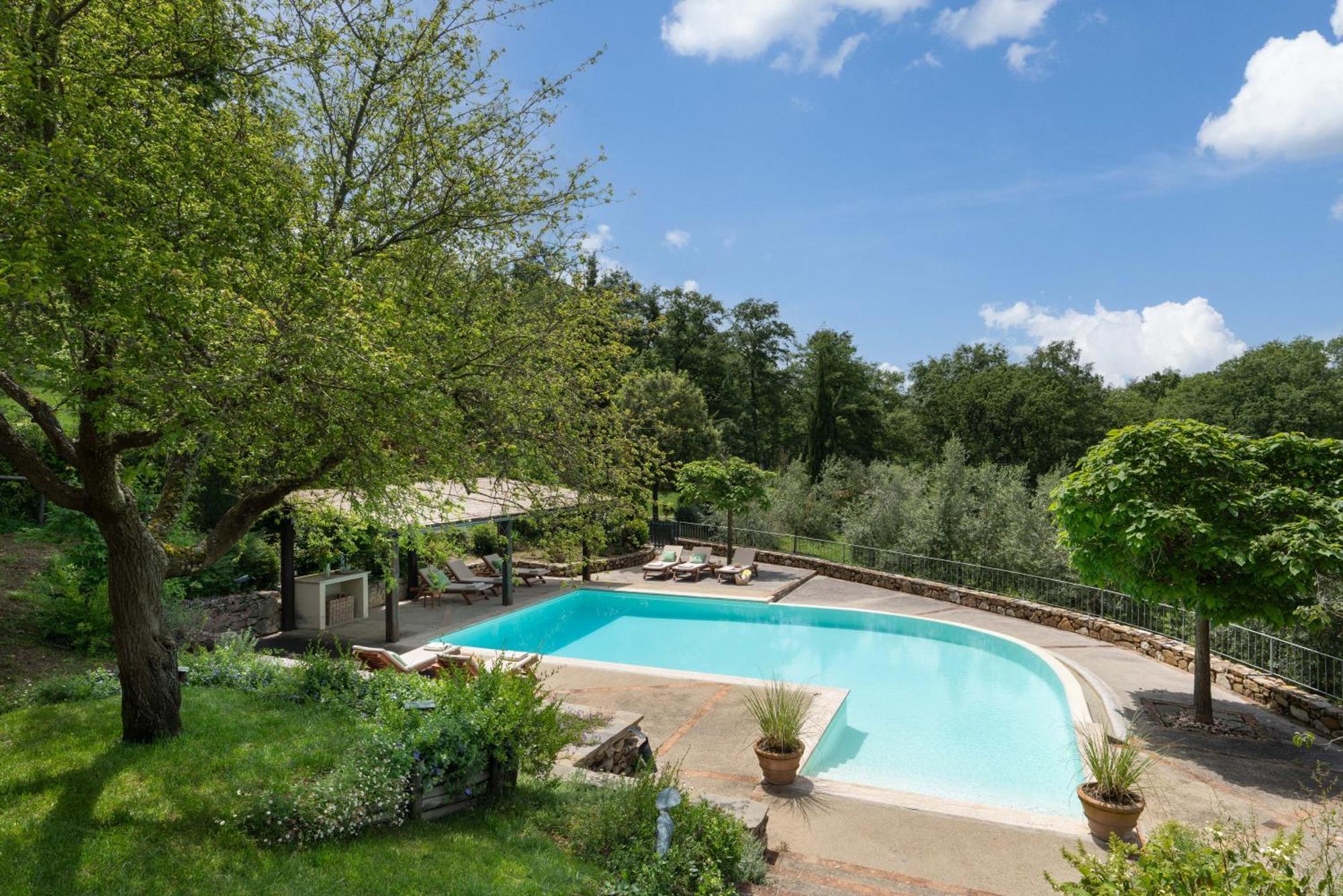 Villavetrichina San Casciano dei Bagni Exteriör bild