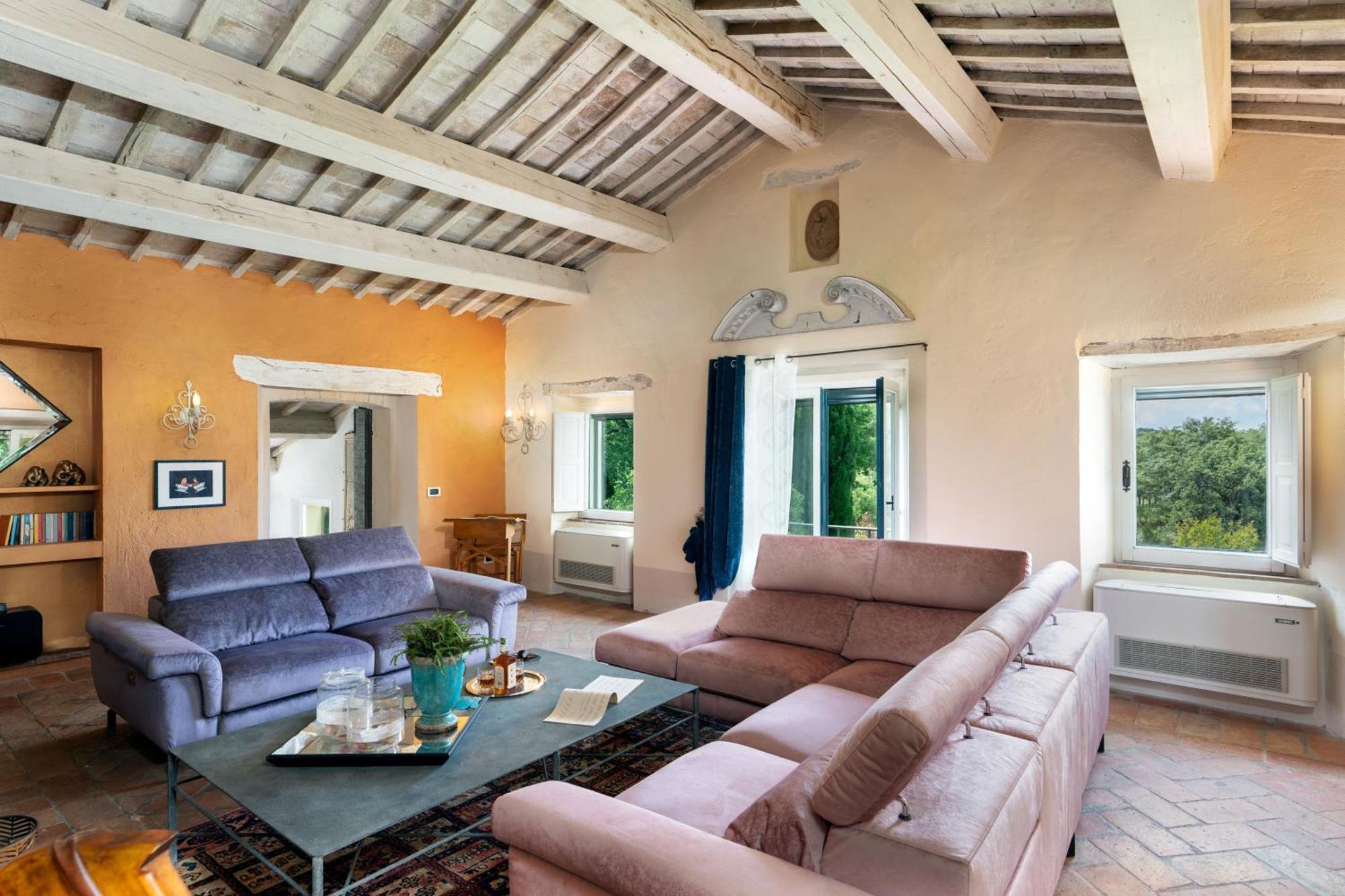 Villavetrichina San Casciano dei Bagni Exteriör bild